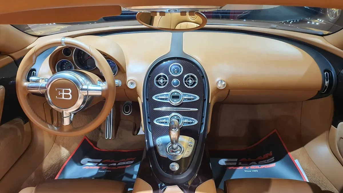 Interior Bugatti Veyron Grand Sport Vitesse