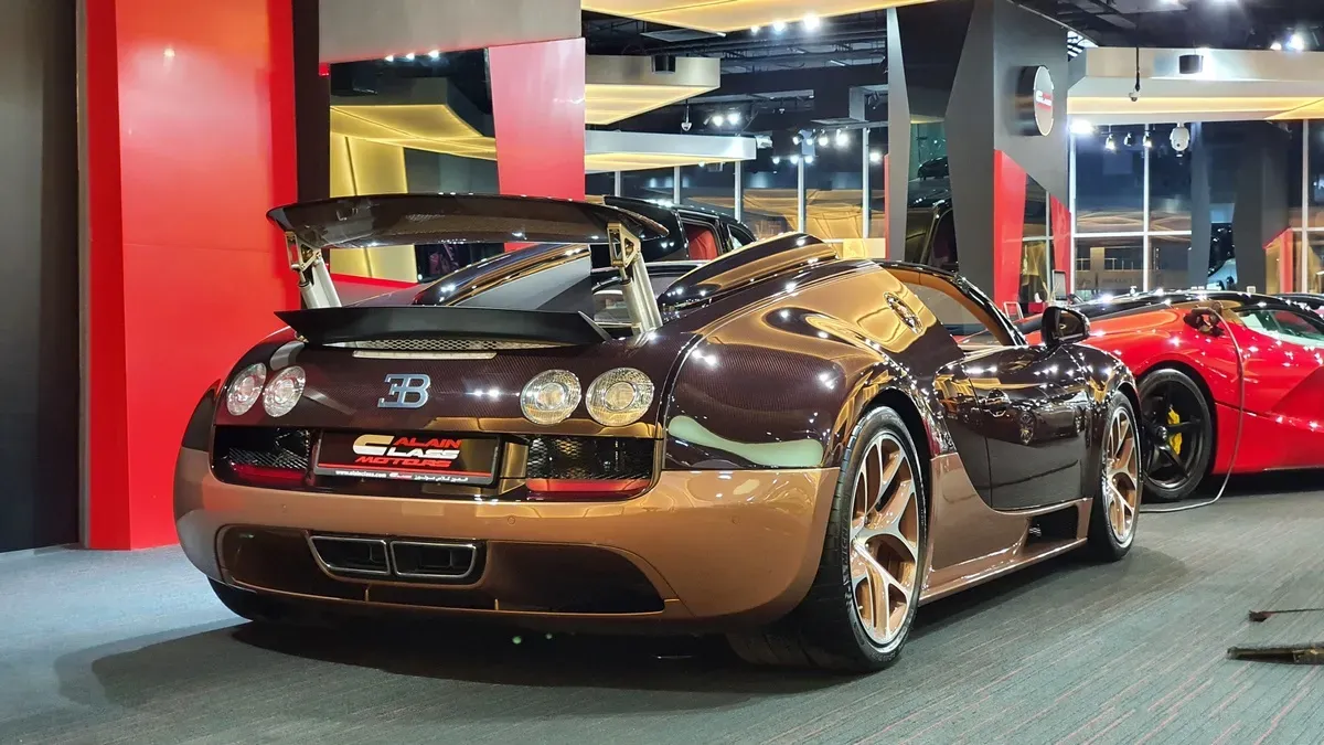 Parte Trasera Bugatti Veyron Grand Sport Vitesse