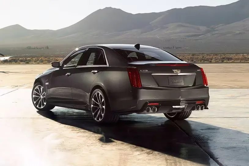 Parte Trasera Cadillac CTS-V 2019 Gris