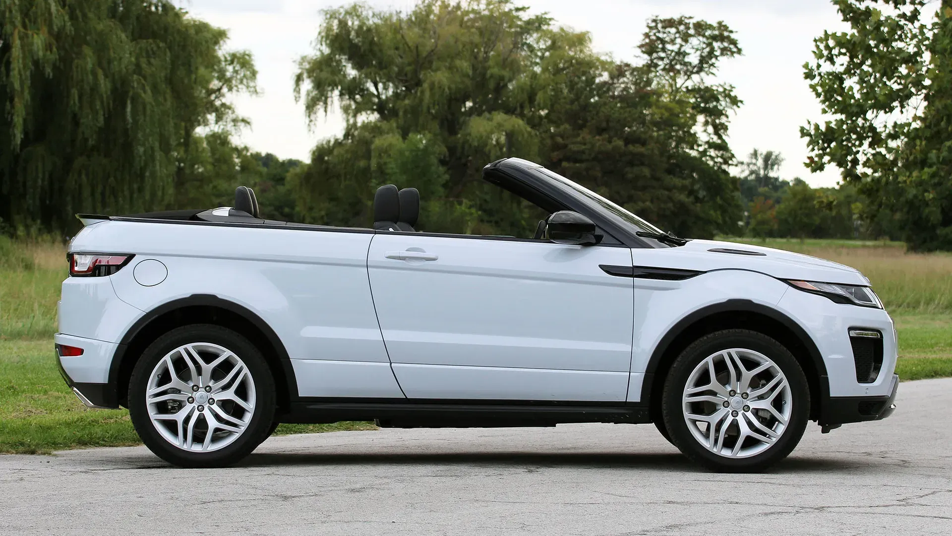 Lateral Range Rover Evoque Convertible 2017 Blanco