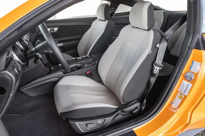 Interior Asientos Ford Mustang GT 2018