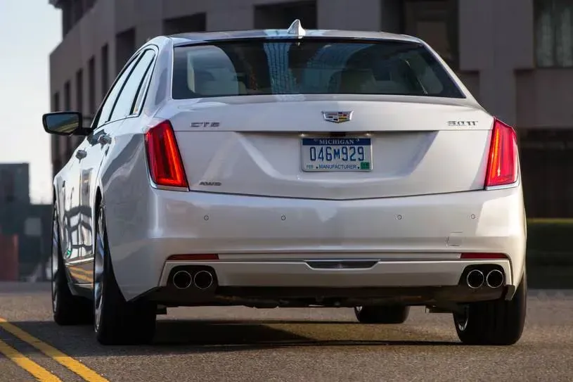 Parte Trasera Cadillac CT6 2018 Plateado