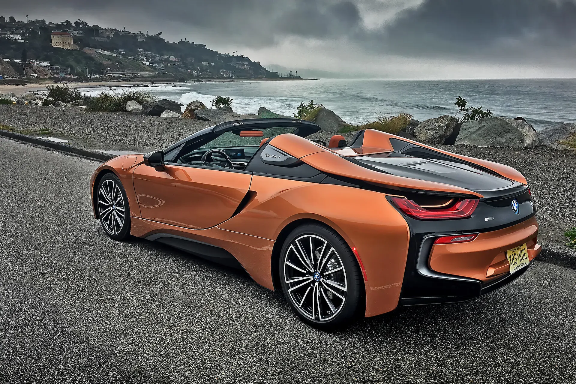 Parte Tracera BMW i8 Roadster 2019 Bronce