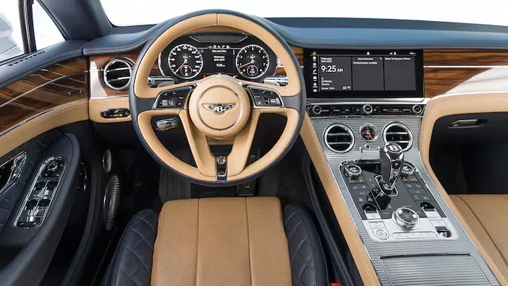 Interior Bentley Continental GT 2019