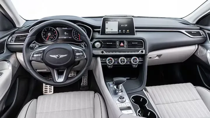 Interior Genesis G70 2019