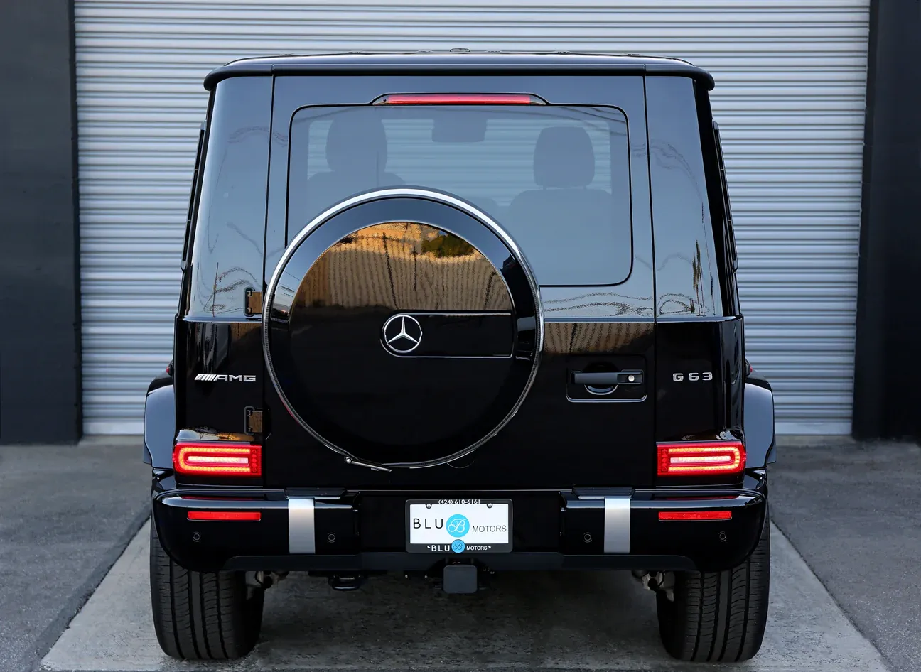 Parte Trasera Mercedes-Benz G63 2023 Negro