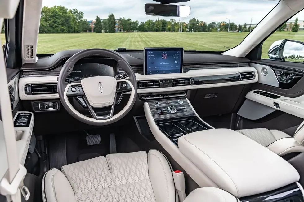 Interior Lincoln Aviator Black Label 2020