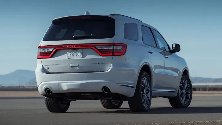 Parte Trasera Dodge Durango SRT Hellcat 2021 Blanco