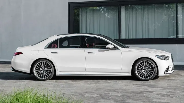 Lateral Mercedes-Benz S-Class 2021 Blanco