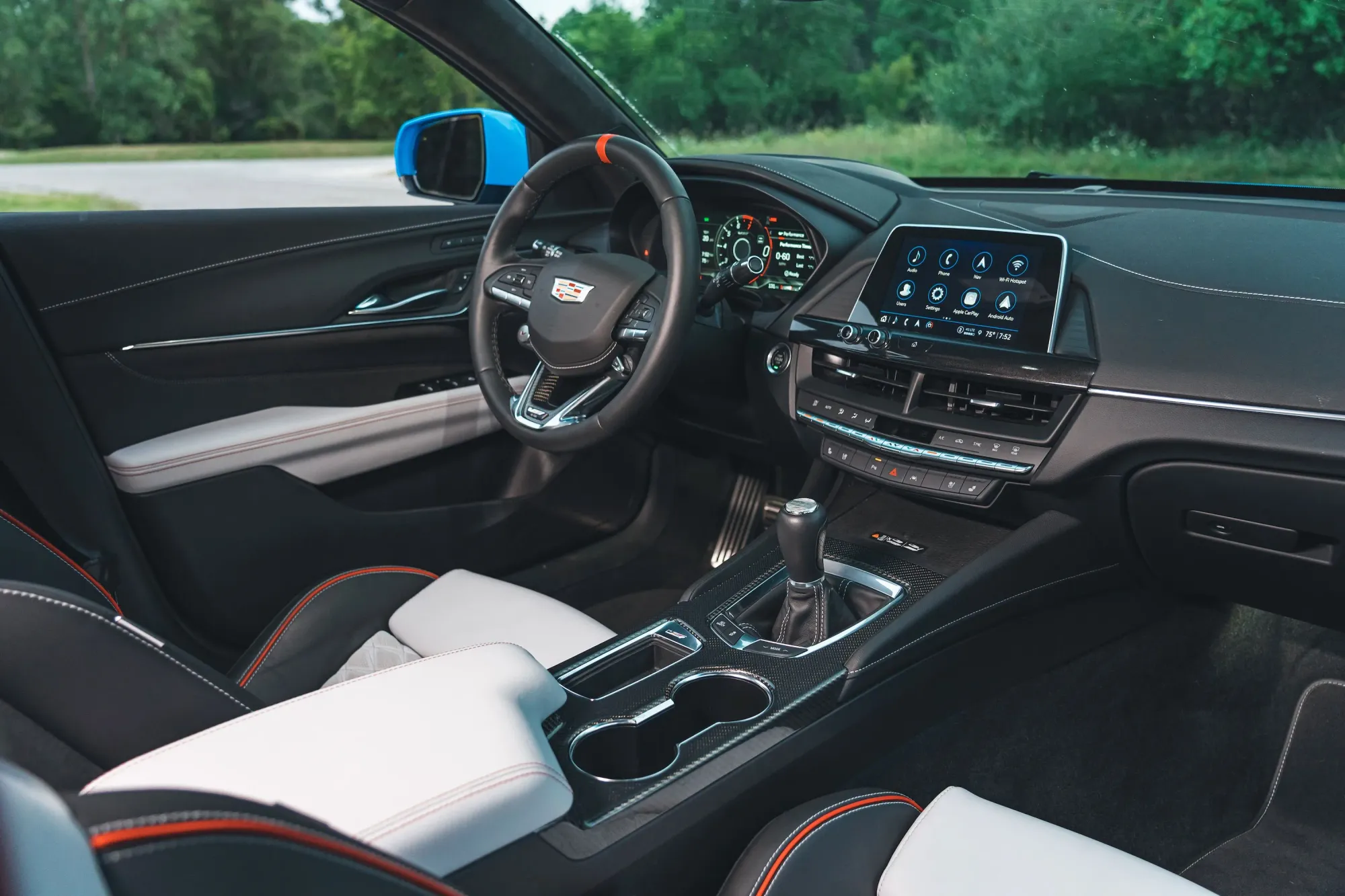 Interior Cadillac CT4-V Blackwing 2022