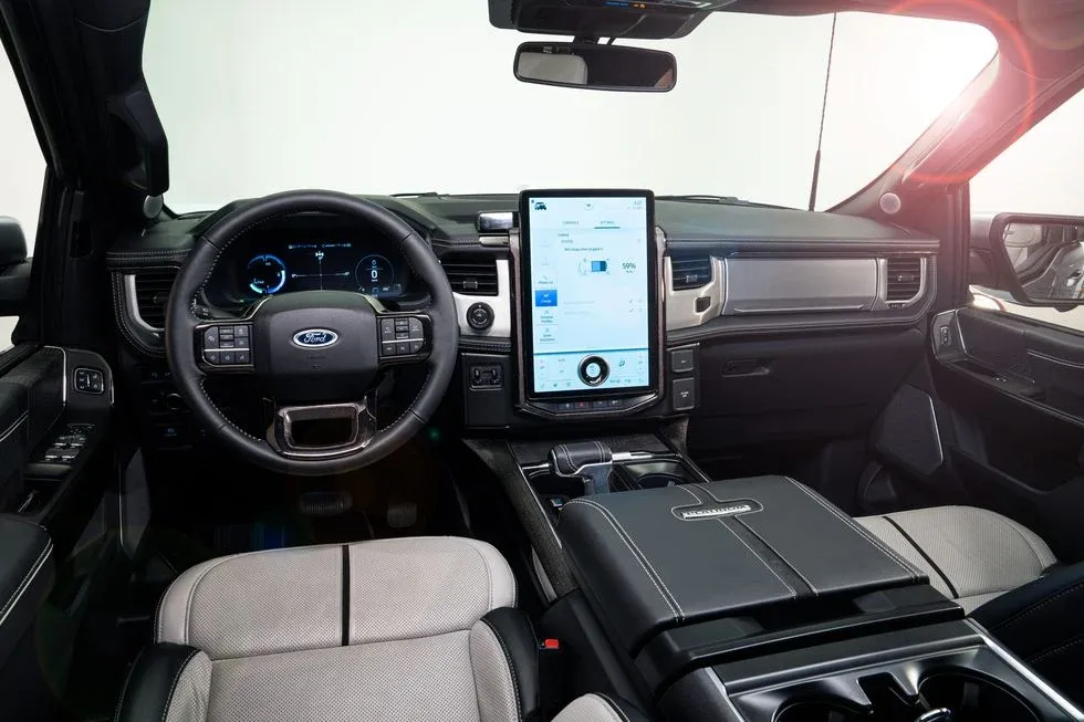 Interior Ford F-150 Lightning 2022