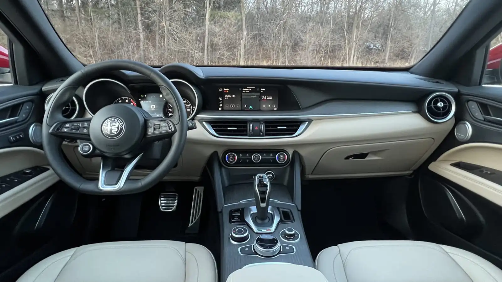 Interior Alfa Romeo Stelvio Quadrifoglio