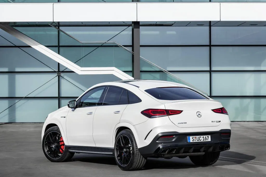 Parte Trasera Mercedes-AMG GLE 63 S Coupé Blanco