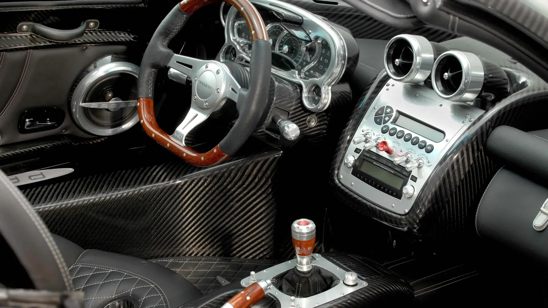 Interior Pagani Zonda S Roadster