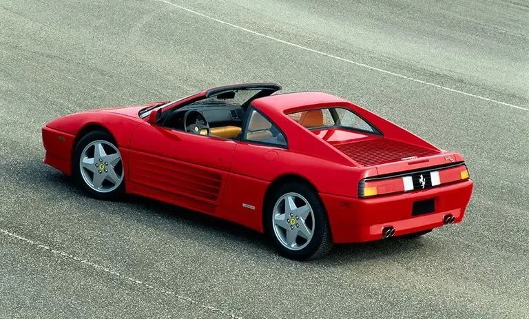 Lateral Ferrari 348 Rojo