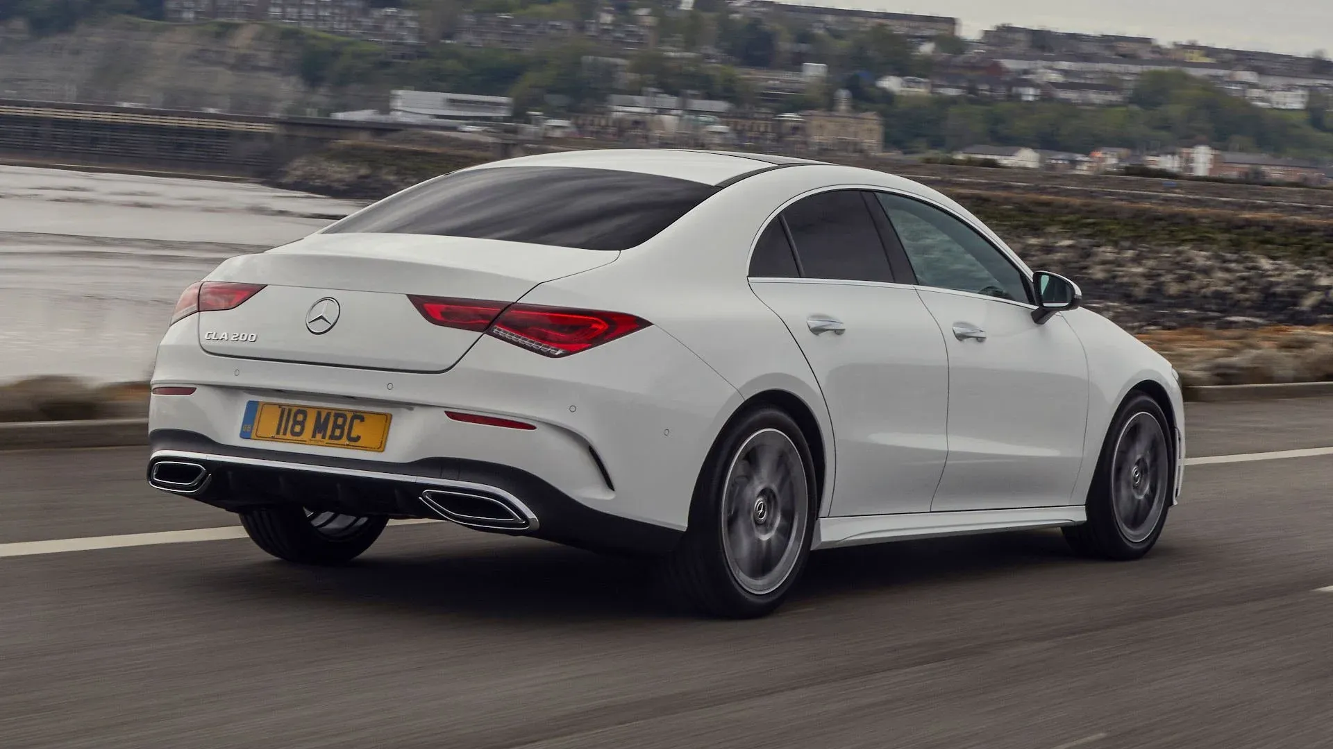 Parte Trasera Mercedes-Benz CLS 2019 Blanco