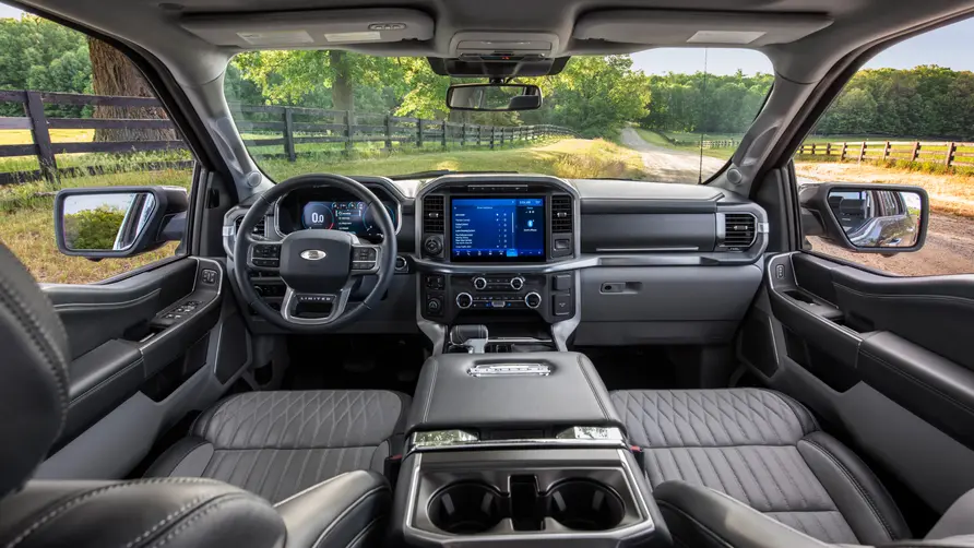 Interior Ford F-150 Lightning