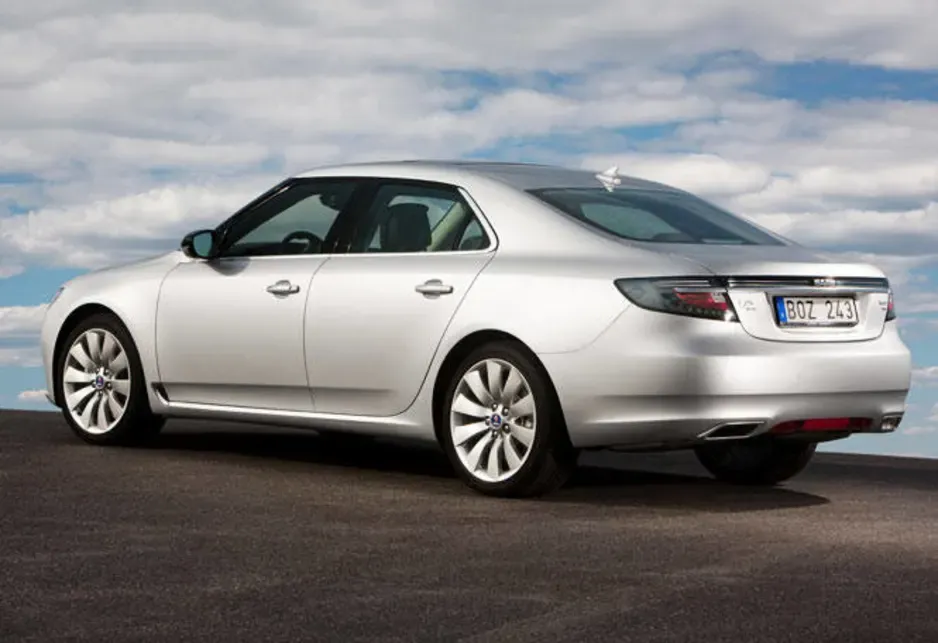 Lateral Saab 9-5 2011 Blanco