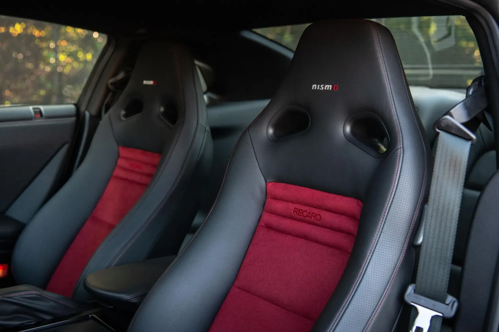 Interior Asientos Nissan GTR Nismo 2015