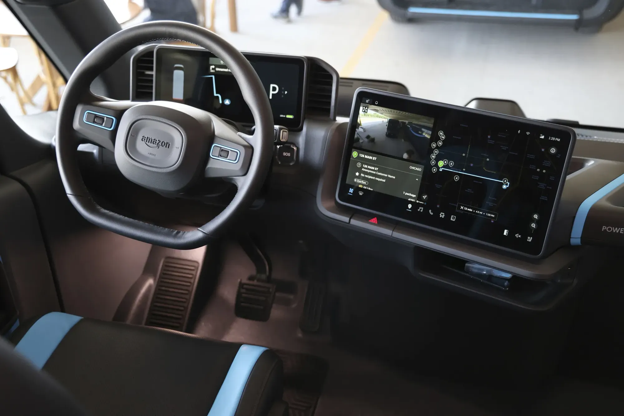 Interior Rivian EDV 700