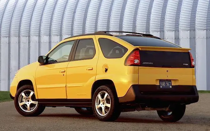 Parte Trasera Pontiac Aztek 2005 Amarillo