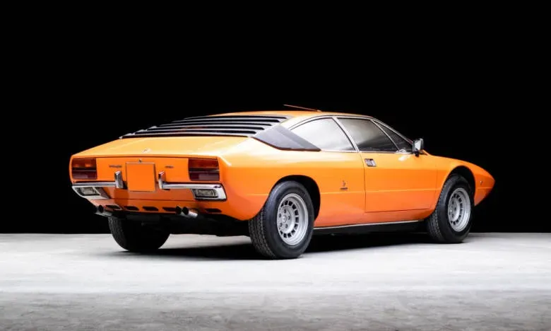 Parte Trasera Lamborghini Urraco Naranja