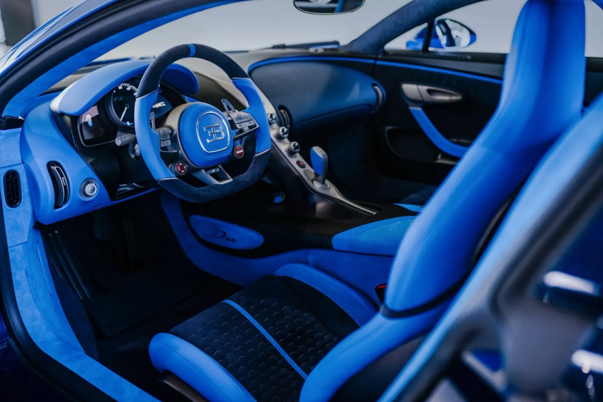 Interior Bugatti Divo 2020