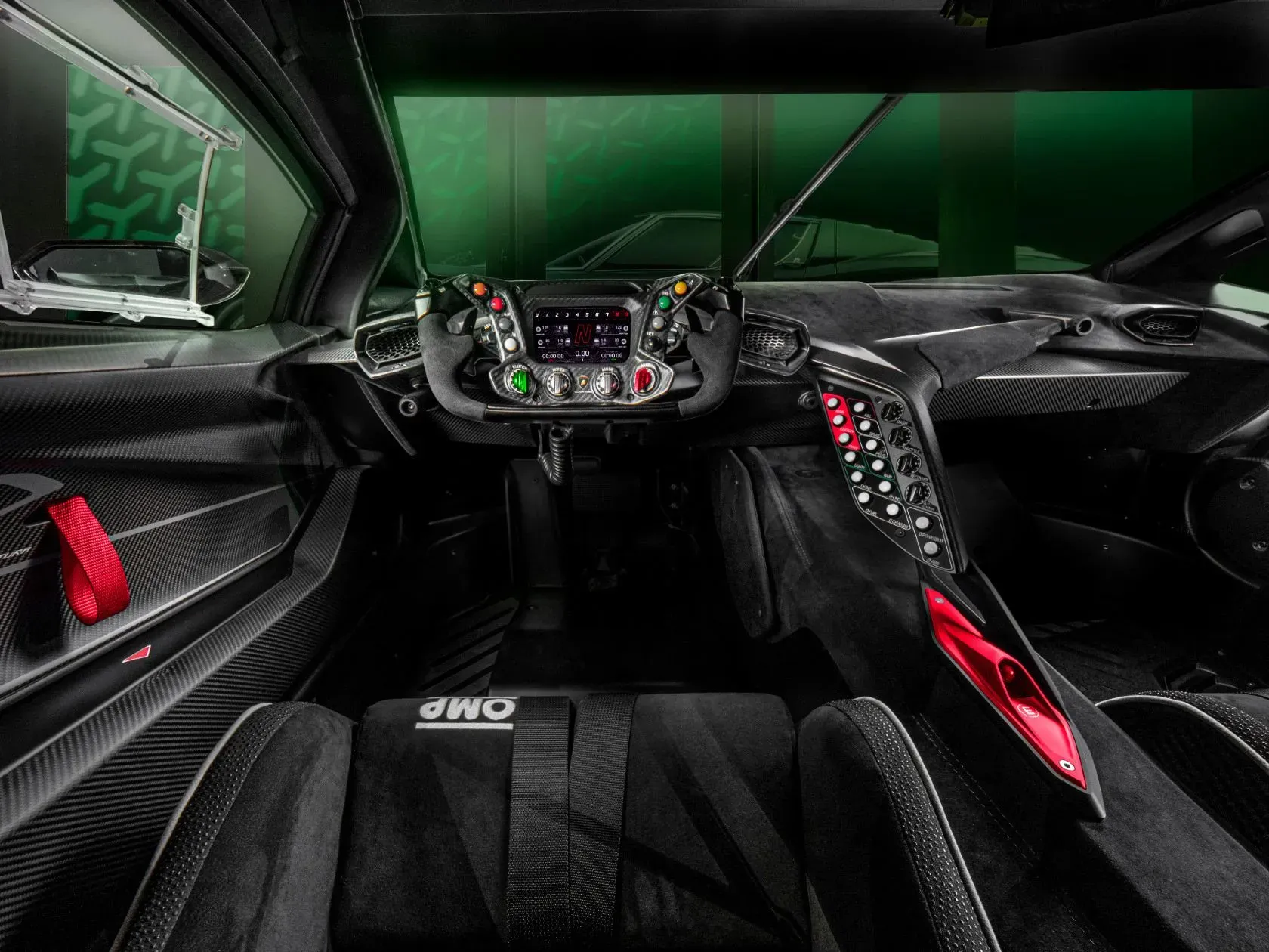 Interior Lamborghini Aventador Esenza SC V12 2020