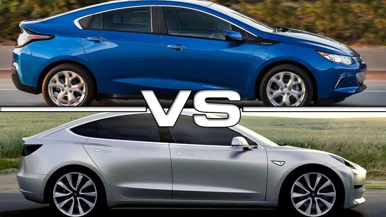 Chevy Bolt vs Tesla Model 3