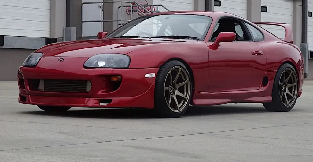 Toyota Supra (Mk4, 1993-1998) Rojo