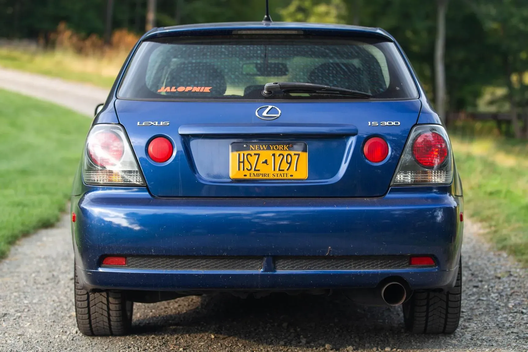 Parte Trasera Lexus IS 300 SportCross 2002 Azul