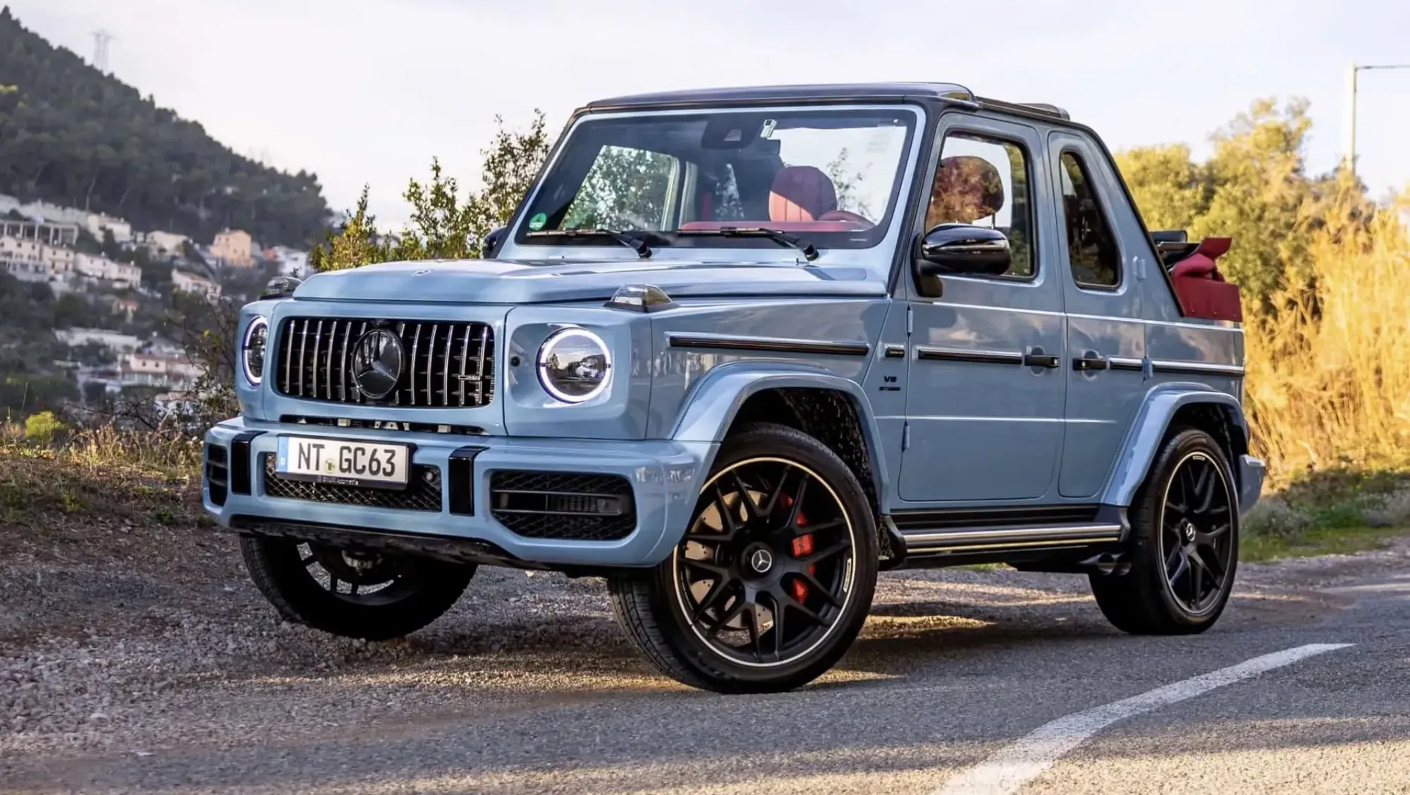 Mercedes-Benz G500 Cabriolet (1999) Azul Claro