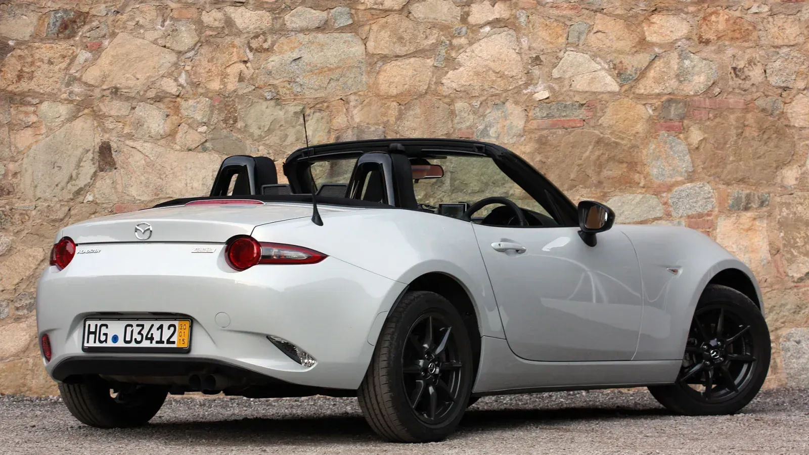 Parte Trasera Mazda Miata ND 2016 Blanco