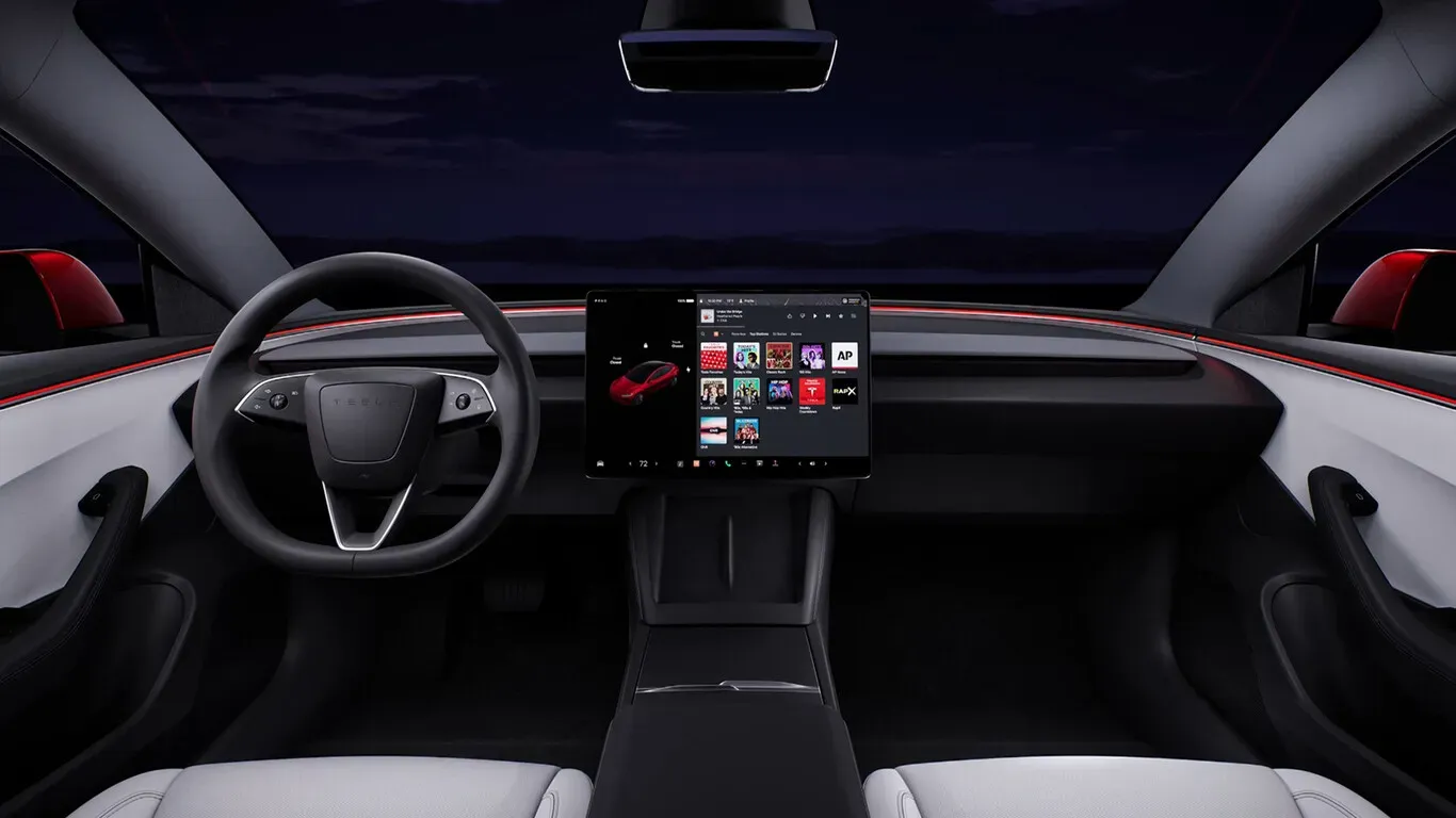 Interior Tesla Model 3