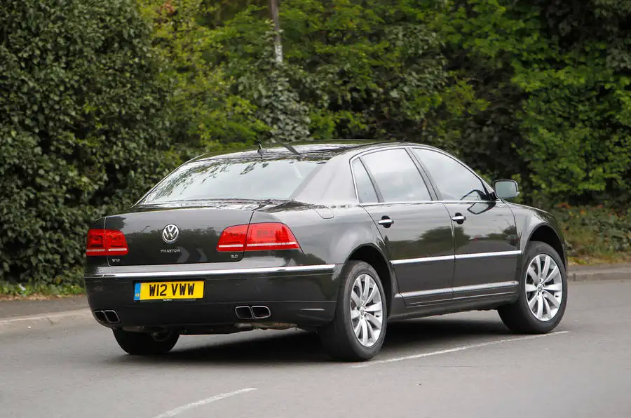 Parte Trasera Volkswagen Phaeton W12 2004 Negro