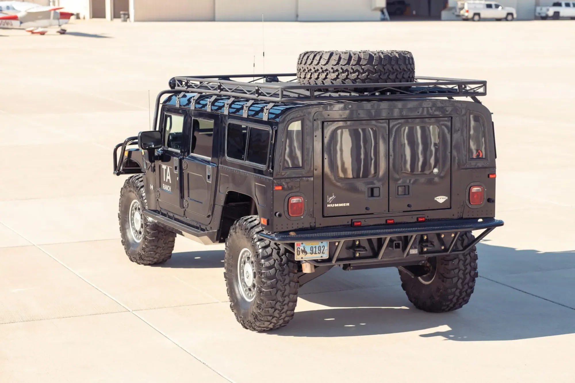 Parte Trasera Hummer H1 Alpha Negro