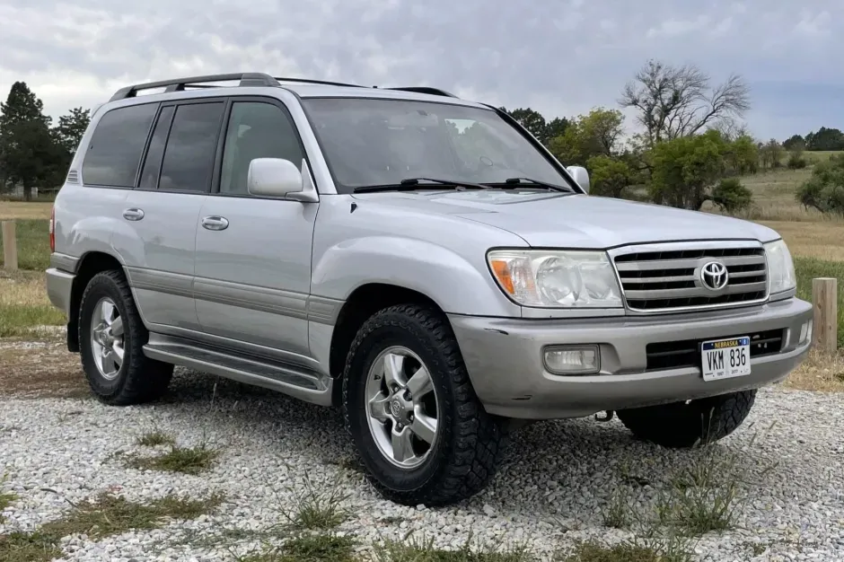 Toyota Land Cruiser Serie 100, 2007 Plateado