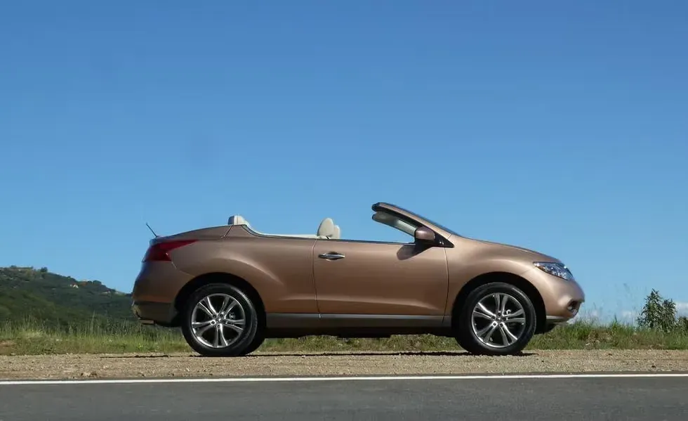 Lateral Nissan Murano CrossCabriolet 2011 Bronce