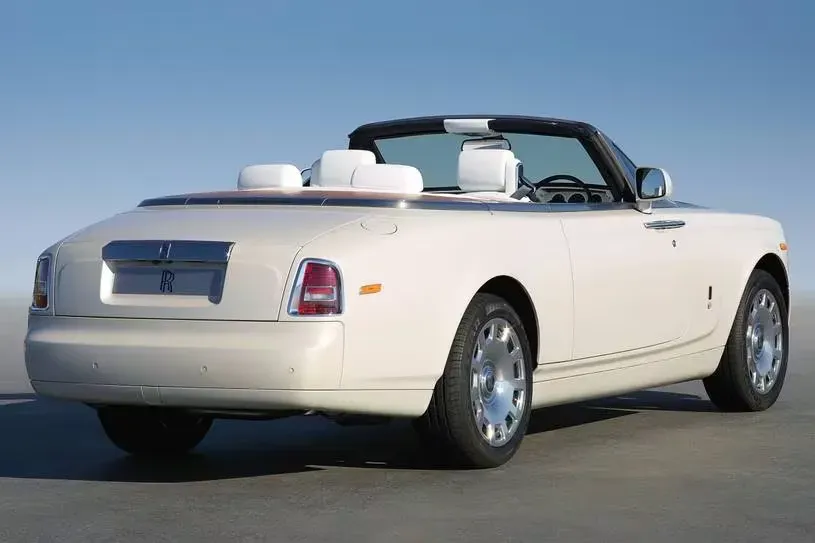 Parte Trasera Rolls Royce Phantom Drophead Coupé 2013 Blanco