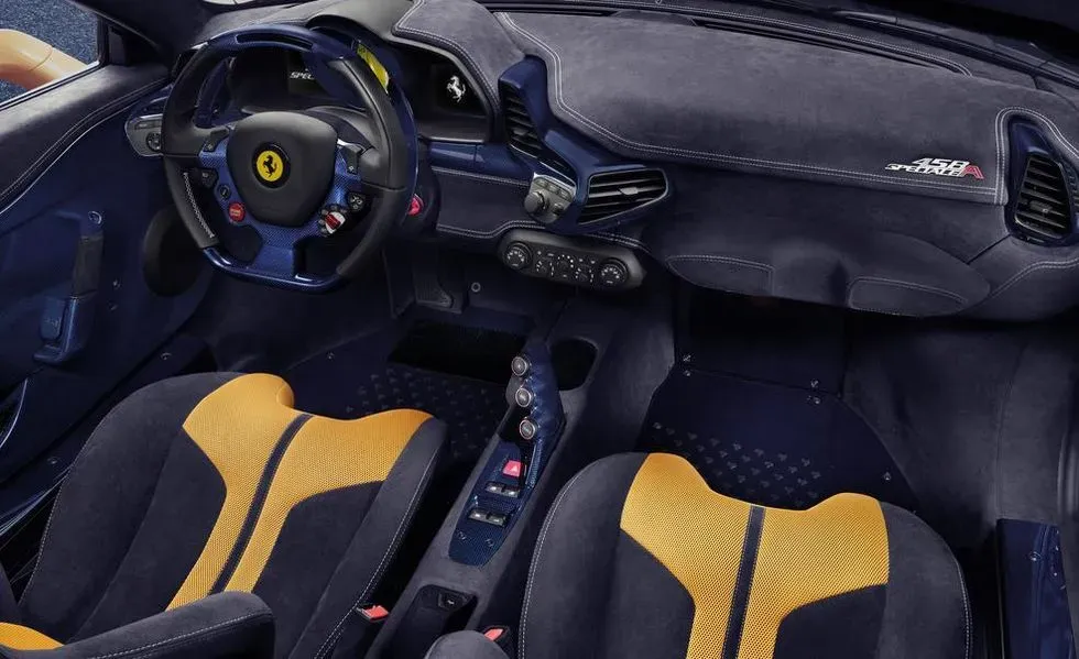 Interior Ferrari 458 Speciale A