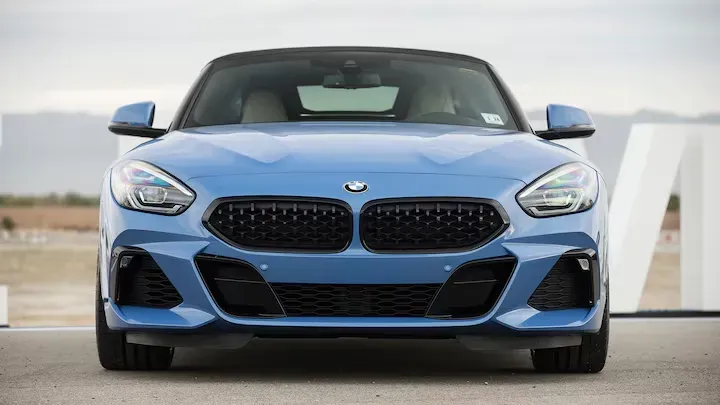 Frente BMW Z4 2019 Azul