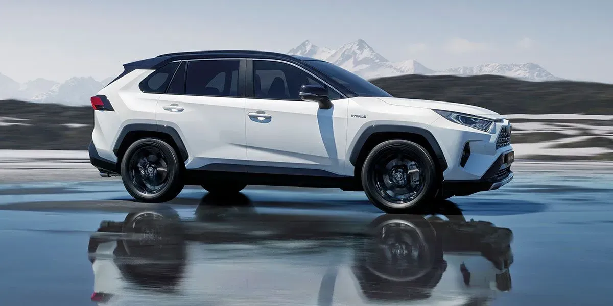 Lateral Toyota RAV4 2019 Blanco