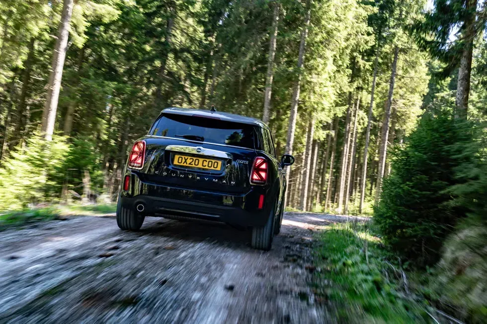 Parte Trasera Mini Countryman 2023 Negro