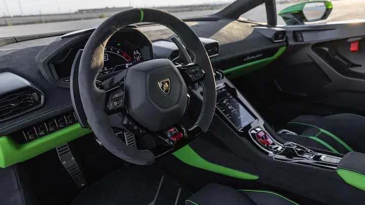 Interior Lamborghini Huracán Tecnica