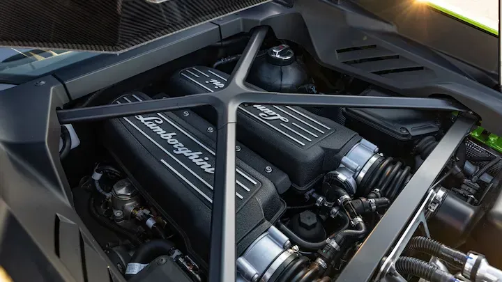 Motor Lamborghini Huracán Tecnica