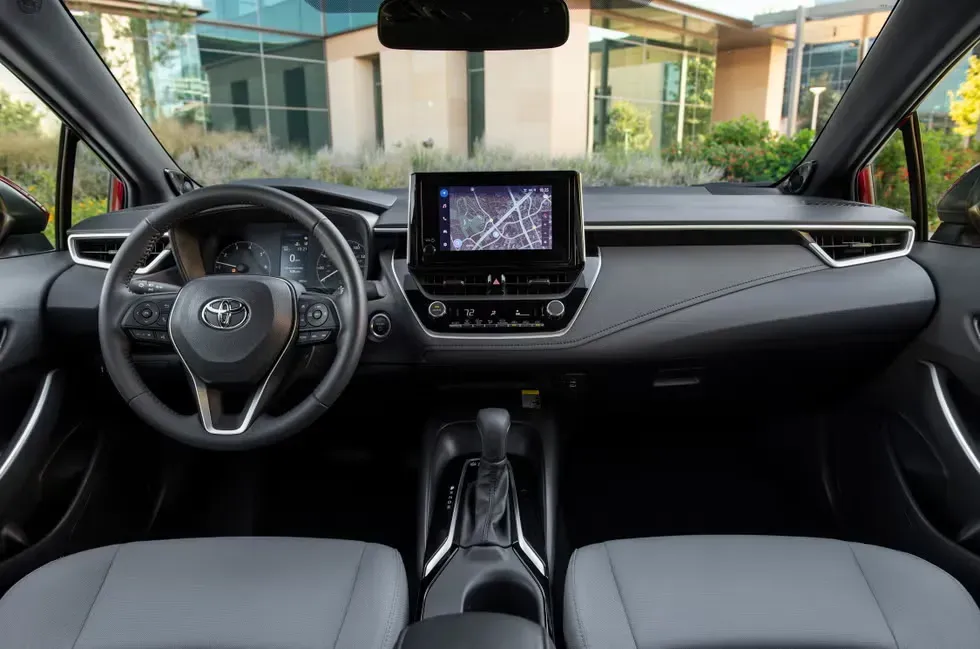 Interior Toyota Corolla Hybrid 2023