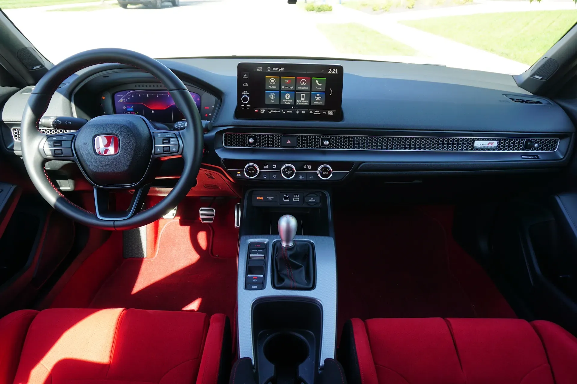 Interior Honda Civic Type R 2023