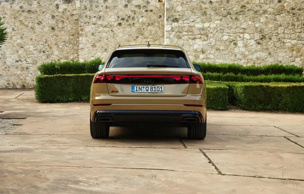 Parte Trasera Audi Q8 Beige