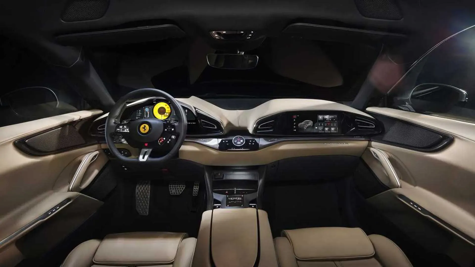 Interior Ferrari Purosangue