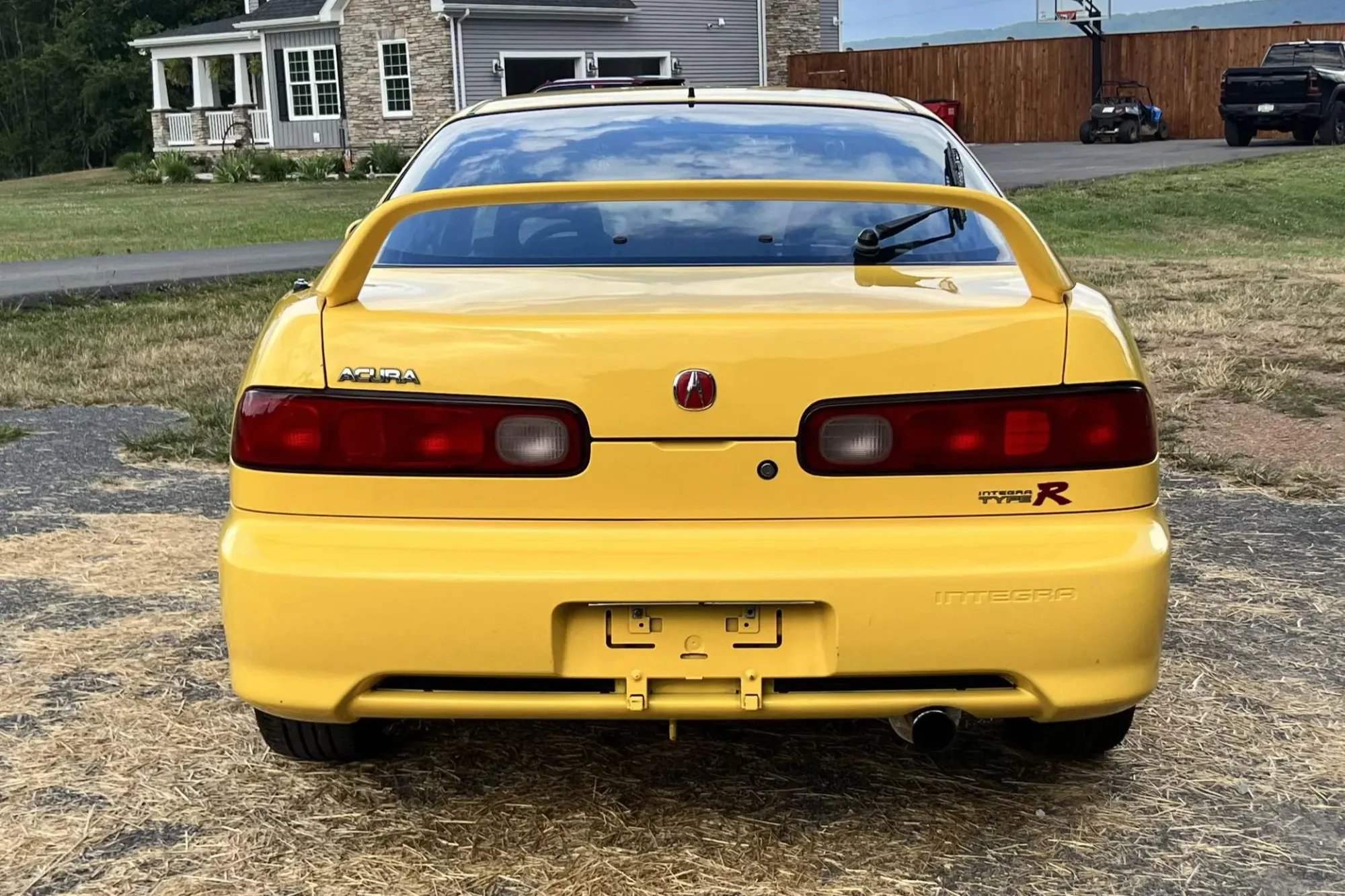 Parte Trasera Motor Acura Integra Type R 2001 Amarillo